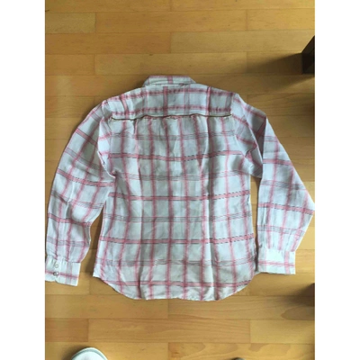 Pre-owned Fendi Linen Shirt In Multicolour