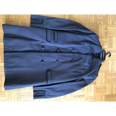 Pre-owned The Kooples Grey Cotton Coat Ss18