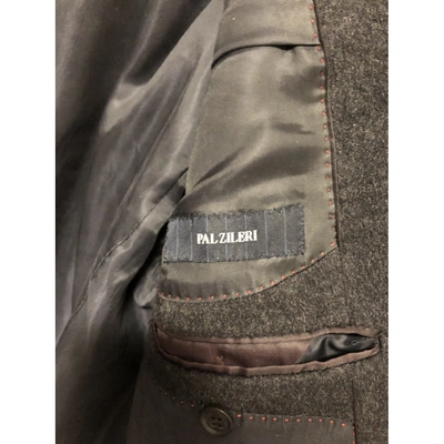 Pre-owned Pal Zileri Cashmere Coat In Grey