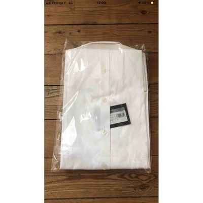 Pre-owned Prada White Cotton Shirts