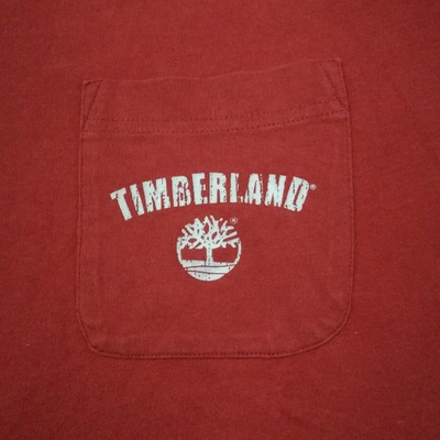 Pre-owned Timberland Red Cotton T-shirts