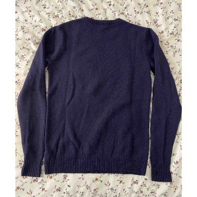 Pre-owned Ymc You Must Create Navy Wool Knitwear & Sweatshirts