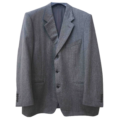 Pre-owned Canali Wool Vest In Grey