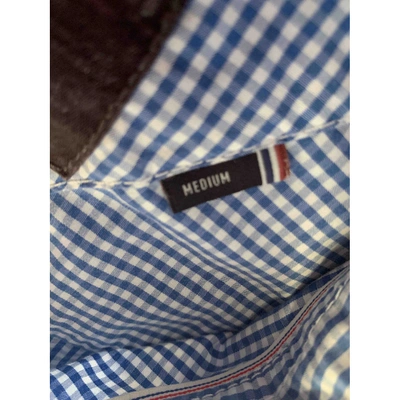 Pre-owned Tommy Hilfiger Shirt In Blue