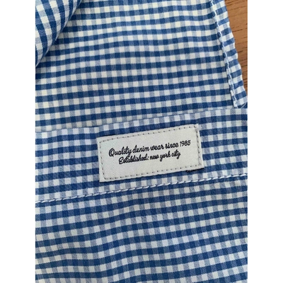 Pre-owned Tommy Hilfiger Shirt In Blue