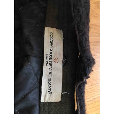 Pre-owned Golden Goose Wool Jacket In Green