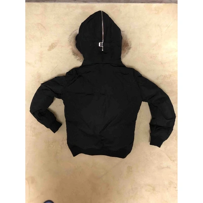 Pre-owned Dsquared2 Black Synthetic Coat