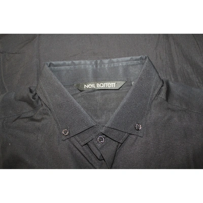 Pre-owned Neil Barrett Shirt In Black