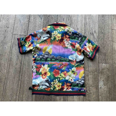 Pre-owned Gucci Multicolour Silk Shirts