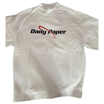 Pre-owned Daily Paper White Cotton Knitwear & Sweatshirts