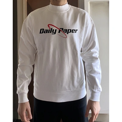 Pre-owned Daily Paper White Cotton Knitwear & Sweatshirts