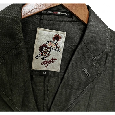 Pre-owned Jean Paul Gaultier Jacket In Metallic