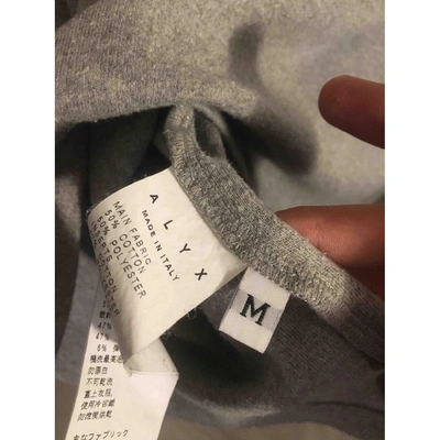 Pre-owned Alyx Grey Cotton Knitwear & Sweatshirt