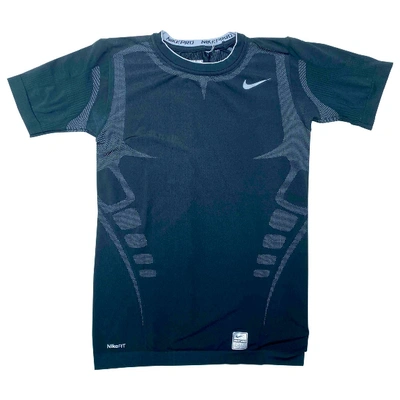 Pre-owned Nike Black Synthetic T-shirt