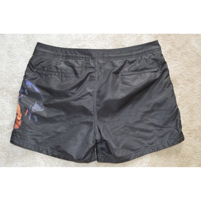 Pre-owned Givenchy Black Polyester Shorts