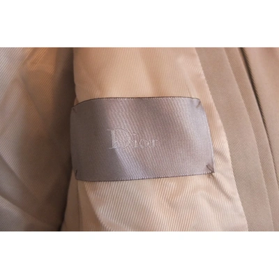 Pre-owned Dior Beige Coat