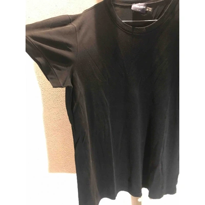 T-shirt Giorgio Armani Black size L International in Cotton - 10220433