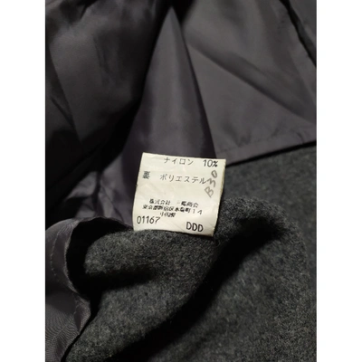 Pre-owned Ermenegildo Zegna Wool Trenchcoat In Black