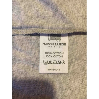 Pre-owned Maison Labiche Grey Cotton T-shirt