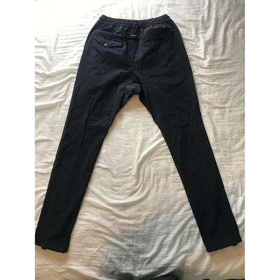Pre-owned Zanerobe Trousers In Blue