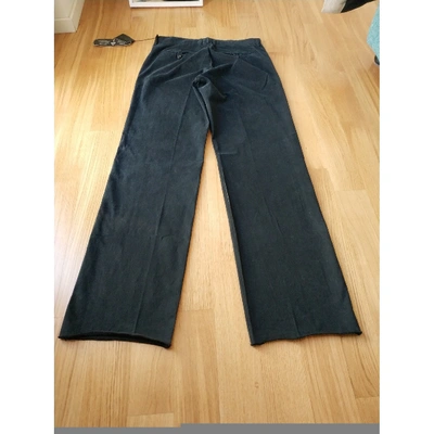 Pre-owned Patrizia Pepe Trousers In Black