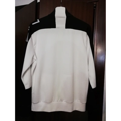 Pre-owned Emporio Armani Knitwear & Sweatshirt In White