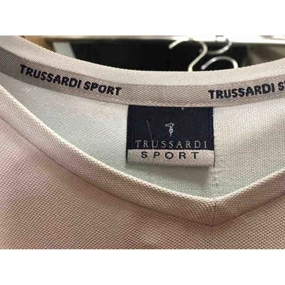 Pre-owned Trussardi Blue Synthetic T-shirt
