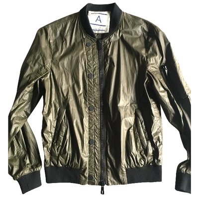Pre-owned Andrea Pompilio Khaki Cotton Jacket
