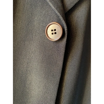 Pre-owned Gucci Wool Waistcoat In Anthracite