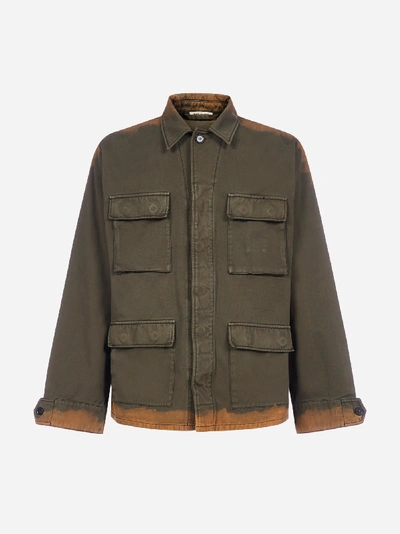 Shop Marni Workwear-style Cotton Jacket