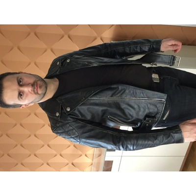 Pre-owned Belstaff Leather Jacket