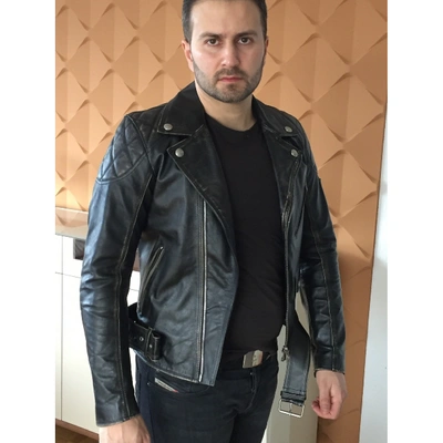 Pre-owned Belstaff Leather Jacket