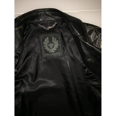 Pre-owned Belstaff Leather Jacket