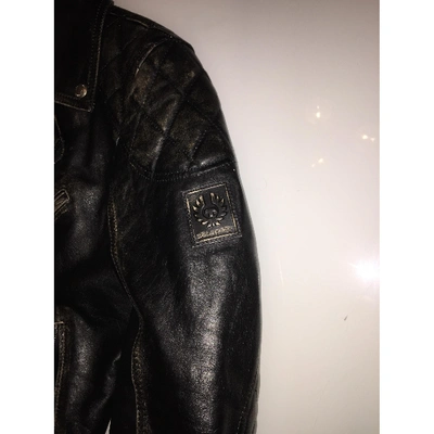 Pre-owned Belstaff Leather Jacket