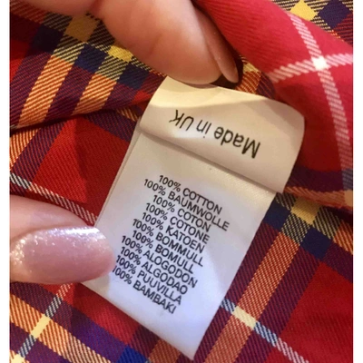 Pre-owned Burberry Shirt In Red