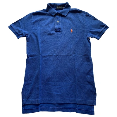 Pre-owned Polo Ralph Lauren Polo Shirt In Blue