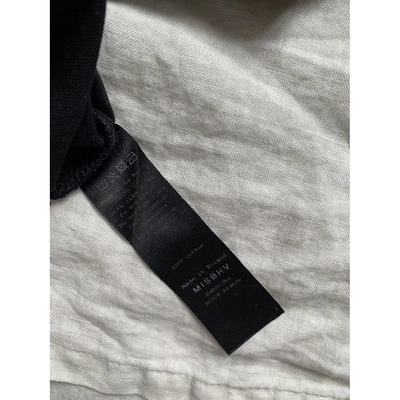 Pre-owned Misbhv Black Cotton T-shirts