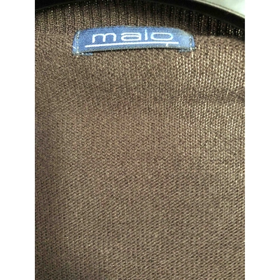 Pre-owned Malo Pull In Brown