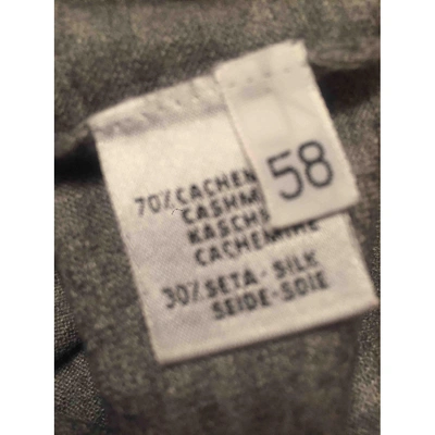 Pre-owned Cruciani Cashmere Pull In Grey