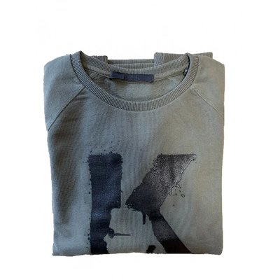 Pre-owned Karl Lagerfeld Khaki Cotton Knitwear & Sweatshirts