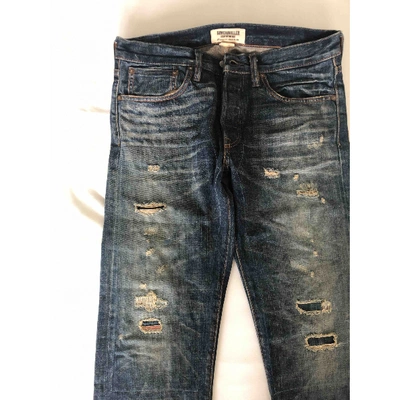 Pre-owned Simon Miller Straight Jeans In Blue