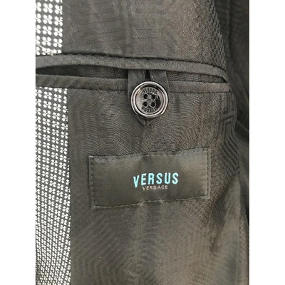 Pre-owned Versus Jacket In Silver