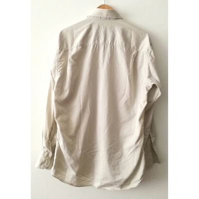 Pre-owned Gucci Shirt In Beige