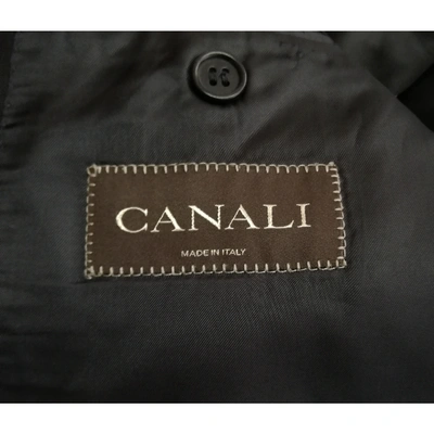 Pre-owned Canali Navy Wool Jacket