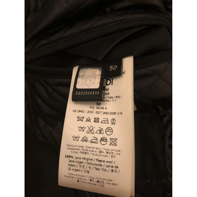 Pre-owned Fendi Wool Jacket In Black