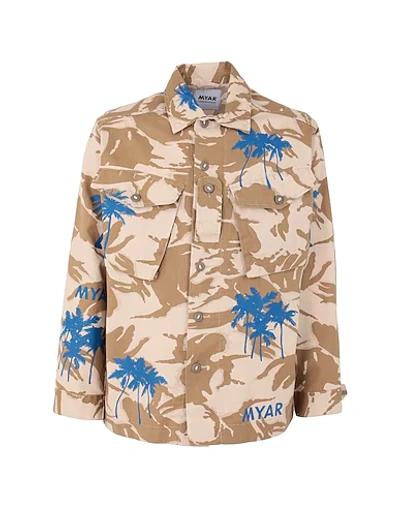 Shop Myar British Desert Camouflage Jacket - 1990's Man Jacket Beige Size M Cotton, Polyester