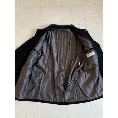 Pre-owned Courrèges Wool Jacket In Black