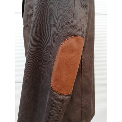 Pre-owned Kiton Vest In Brown