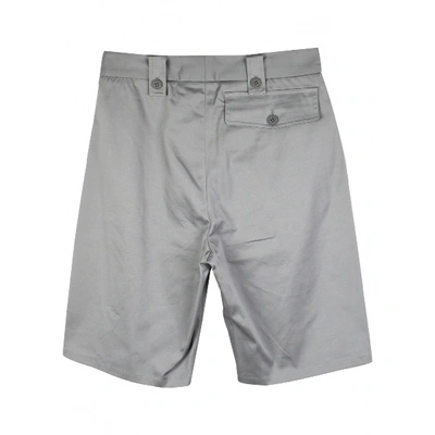 Pre-owned Christopher Kane Grey Cotton Shorts