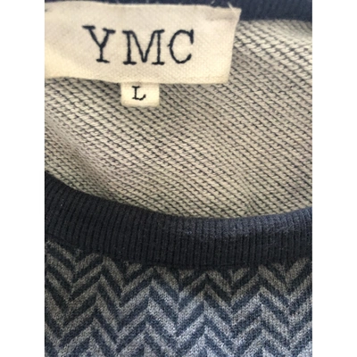 Pre-owned Ymc You Must Create Sweatshirt In Blue